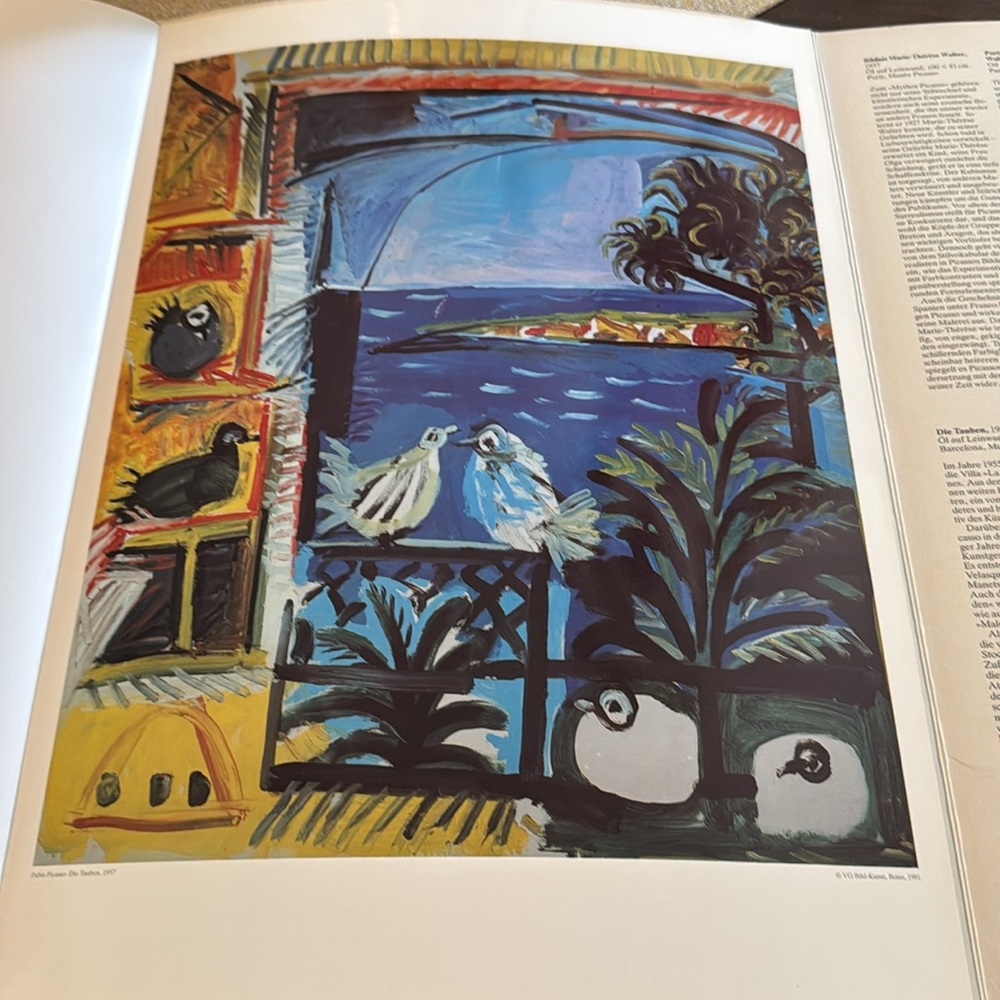 Pablo Picasso Art Posterbook by Taschen 1991 ~ Vintage Art - Picture 11 of 17
